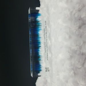 Hand Crafted Acrylic Soundwave Art with Scannable Qr Code with Sonny & Cher Song